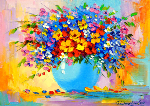 Puzzle 1000 piese Enjoy – A Bouquet of Flowers [1]