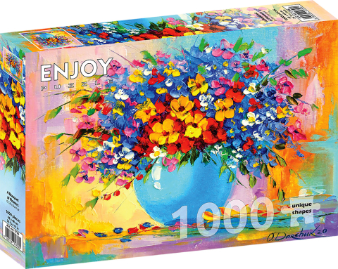 Puzzle 1000 piese - Puzzle 1000 piese Enjoy – A Bouquet of Flowers
