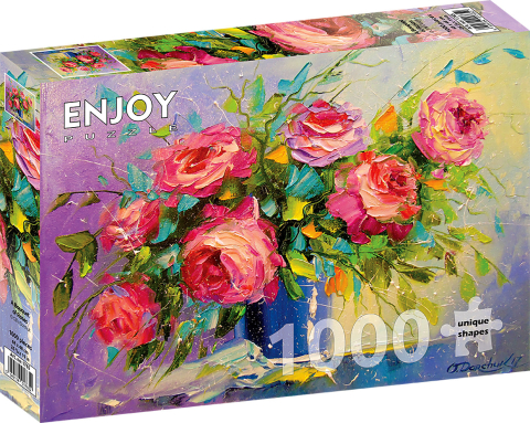 Puzzle 1000 piese - Puzzle 1000 piese Enjoy – A Bouquet of Roses