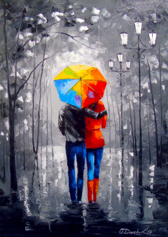 Puzzle 1000 piese Enjoy – A Bright Meeting [1]