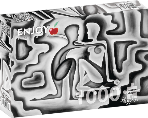 Puzzle 1000 piese - Puzzle 1000 piese Enjoy – Adam and Eve