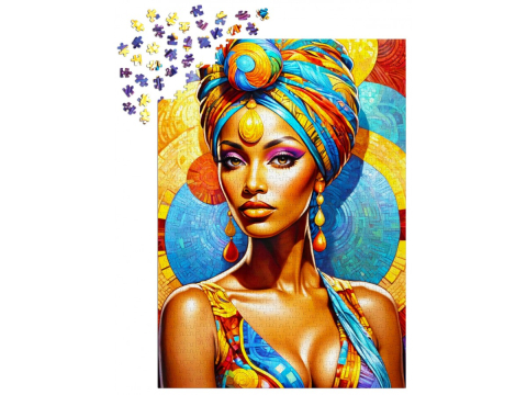 Puzzle 1000 piese Enjoy – African Beauty [2]
