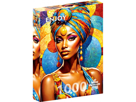 Puzzle 1000 piese - Puzzle 1000 piese Enjoy – African Beauty