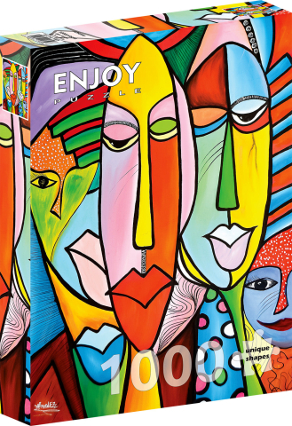 Puzzle 1000 piese - Puzzle 1000 piese Enjoy – Africano