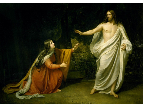 Puzzle 1000 piese Enjoy – Alexander Ivanov: Christ’s Appearance to Mary Magdalene after the Resurrection [1]