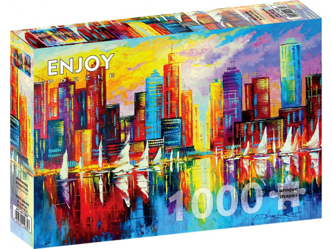 Puzzle 1000 piese - Puzzle 1000 piese Enjoy – An Evening in New York