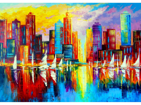 Puzzle 1000 piese Enjoy – An Evening in New York [1]