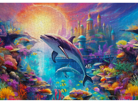 Puzzle 1000 piese Enjoy – Atlantis [1]