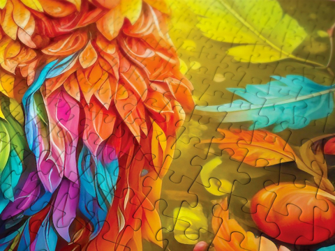 Puzzle 1000 piese Enjoy – Autumnal Owl [4]