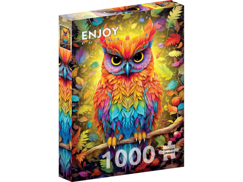 Puzzle - Puzzle 1000 piese Enjoy – Autumnal Owl