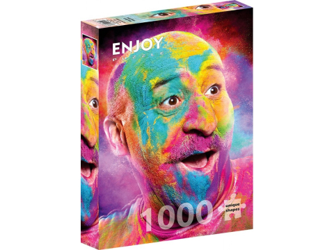 Puzzle - Puzzle 1000 piese Enjoy – Bald Man Laughing