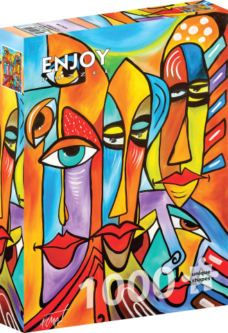 Puzzle 1000 piese - Puzzle 1000 piese Enjoy – Bico Faces
