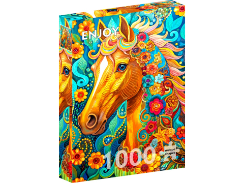 Puzzle - Puzzle 1000 piese Enjoy – Blooming Mane