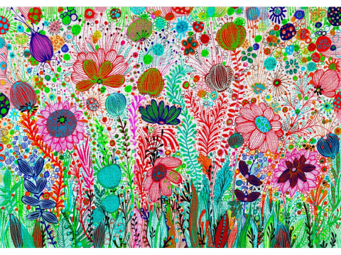 Puzzle 1000 piese Enjoy – Blooming Wilderness [1]
