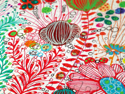 Puzzle 1000 piese Enjoy – Blooming Wilderness [4]