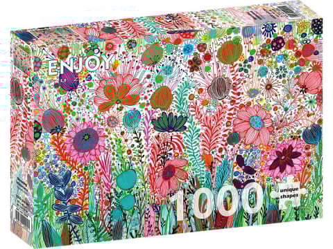 Puzzle - Puzzle 1000 piese Enjoy – Blooming Wilderness