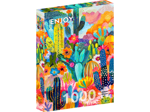 Puzzle - Puzzle 1000 piese Enjoy – Cacti Land