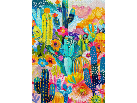 Puzzle 1000 piese Enjoy – Cacti Land [1]