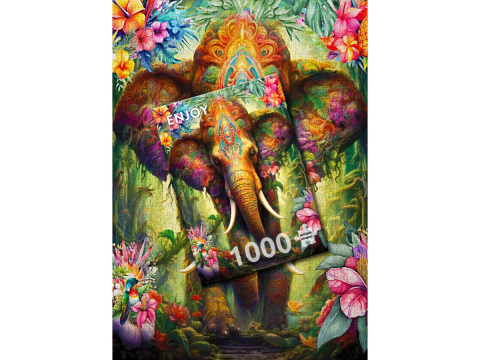 Puzzle 1000 piese Enjoy – Celestial Botanica [3]
