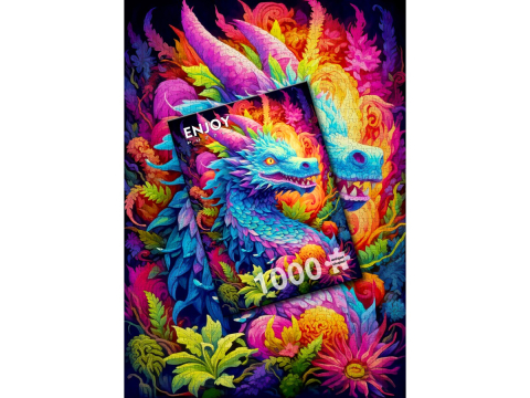 Puzzle 1000 piese Enjoy – Celestial Dragon [3]