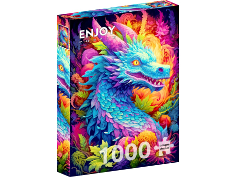 Puzzle - Puzzle 1000 piese Enjoy – Celestial Dragon