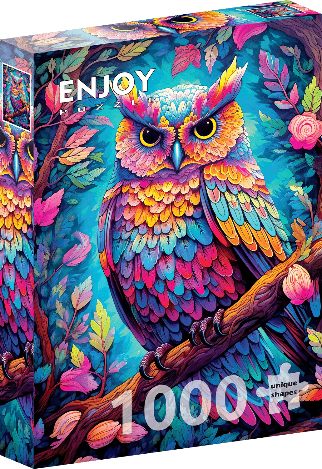 Puzzle - Puzzle 1000 piese Enjoy – Charming Owl