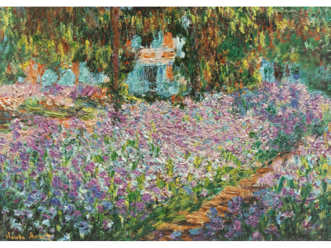 Puzzle 1000 piese Enjoy – Claude Monet: The Artist’s Garden at Giverny [1]
