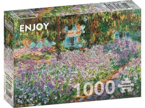 Puzzle 1000 piese - Puzzle 1000 piese Enjoy – Claude Monet: The Artist’s Garden at Giverny