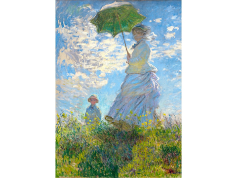 Puzzle 1000 piese Enjoy – Claude Monet: Woman with a Parasol [1]