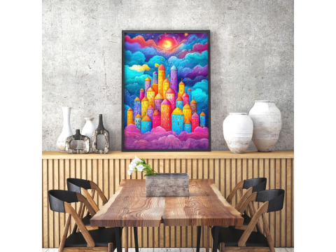 Puzzle 1000 piese Enjoy – Clouds Fortress [5]