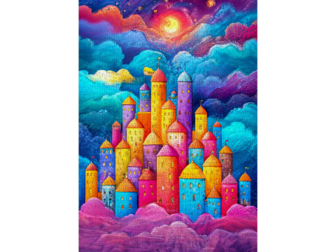 Puzzle 1000 piese Enjoy – Clouds Fortress [1]