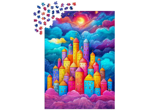 Puzzle 1000 piese Enjoy – Clouds Fortress [2]