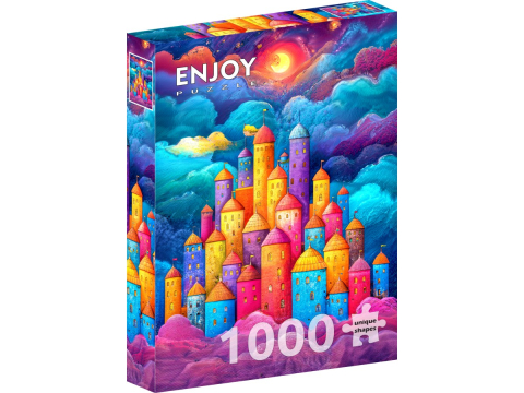Puzzle - Puzzle 1000 piese Enjoy – Clouds Fortress