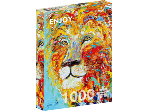 Puzzle - Puzzle 1000 piese Enjoy – Colorful Lion