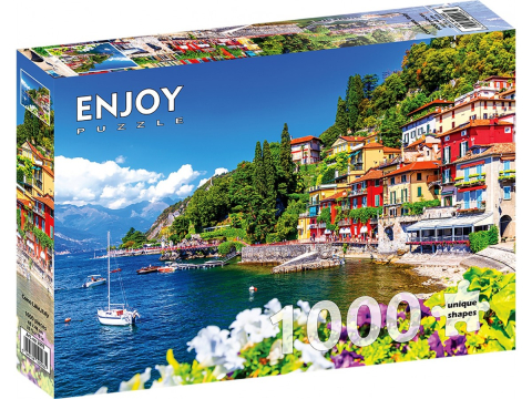 Puzzle 1000 piese - Puzzle 1000 piese Enjoy – Como Lake, Italy