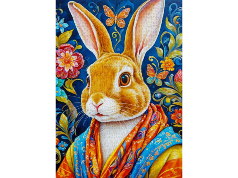 Puzzle 1000 piese Enjoy – Cool Rabbit [1]