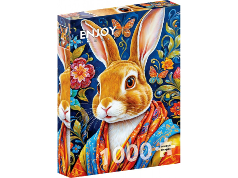 Noutati - Puzzle 1000 piese Enjoy – Cool Rabbit