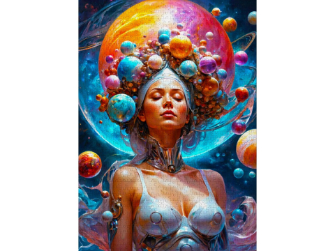 Puzzle 1000 piese Enjoy – Cosmic Godess [1]