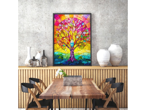 Puzzle 1000 piese Enjoy – Crystallized Tree [5]