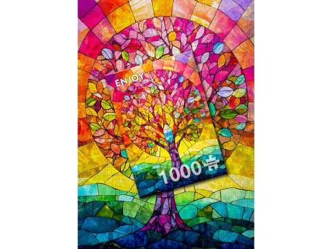 Puzzle 1000 piese Enjoy – Crystallized Tree [3]