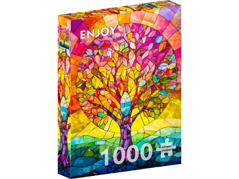 Puzzle - Puzzle 1000 piese Enjoy – Crystallized Tree