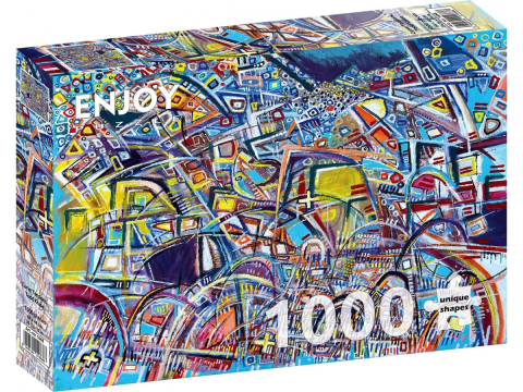 Puzzle 1000 piese - Puzzle 1000 piese Enjoy – Curve Tensions