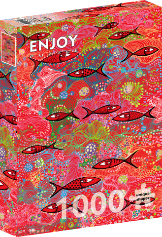 Puzzle - Puzzle 1000 piese Enjoy – Deep Red