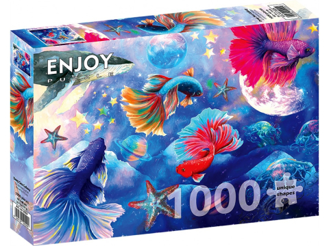 Puzzle - Puzzle 1000 piese Enjoy – Deep Sea Galaxy