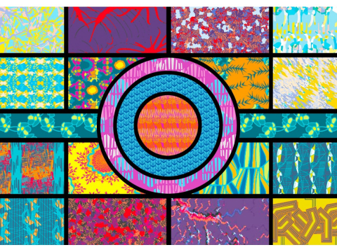 Puzzle 1000 piese Enjoy – Designer Patterns 2 [1]