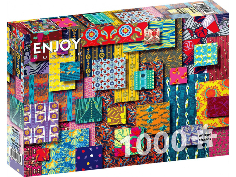 Puzzle - Puzzle 1000 piese Enjoy – Designer Patterns 4