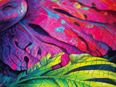 Puzzle 1000 piese Enjoy – Disguised Elephant [4]