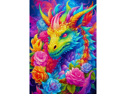 Puzzle 1000 piese Enjoy – Dragon [1]