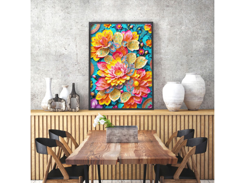 Puzzle 1000 piese Enjoy – Elegant Waterlilies [5]