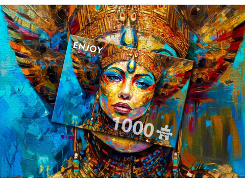 Puzzle 1000 piese Enjoy – Empress of Colors [3]
